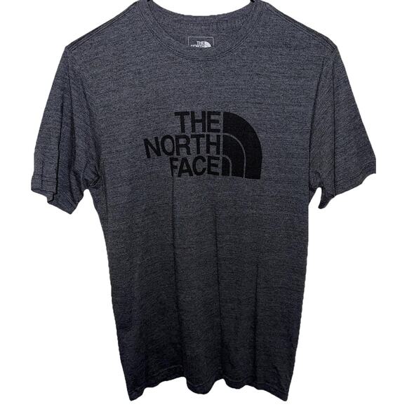The North Face Men’s Evolution Half Dome Gray & Black T- Shirt Size Medium - Picture 1 of 4